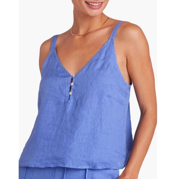 Bella Dahl Linen Tank Top - Picture 1 of 16